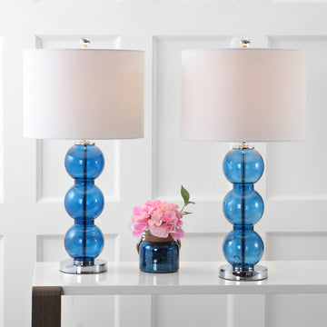 Bella 27" Glass Triple Sphere LED Table Lamp